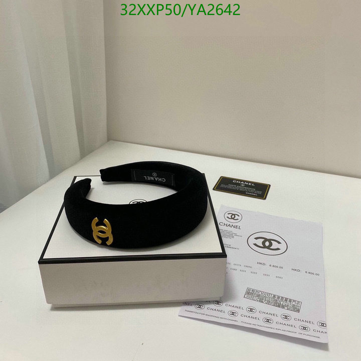 Headband-Chanel, Code: YA2642,$: 32USD