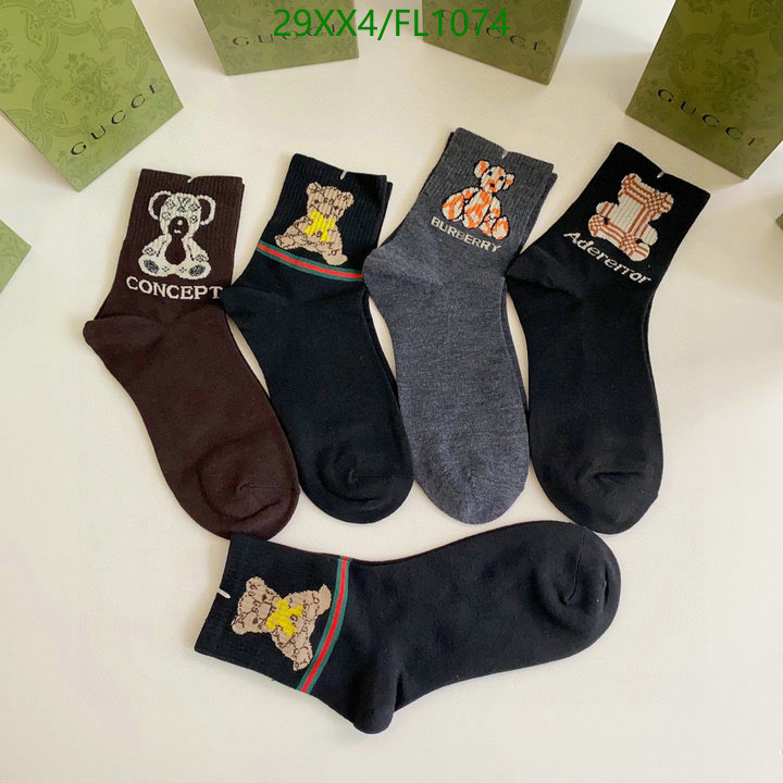 Sock-Gucci, Code: FL1074,$: 29USD