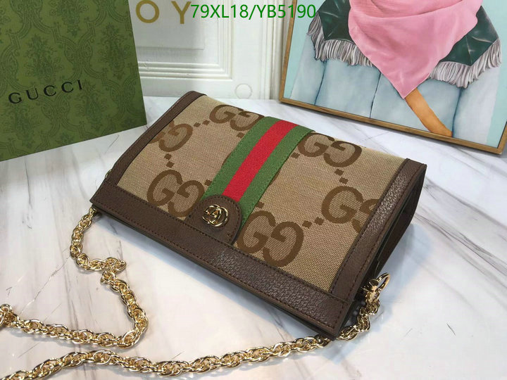 Gucci Bag-(4A)-Ophidia-G,Code: YB5190,$: 79USD