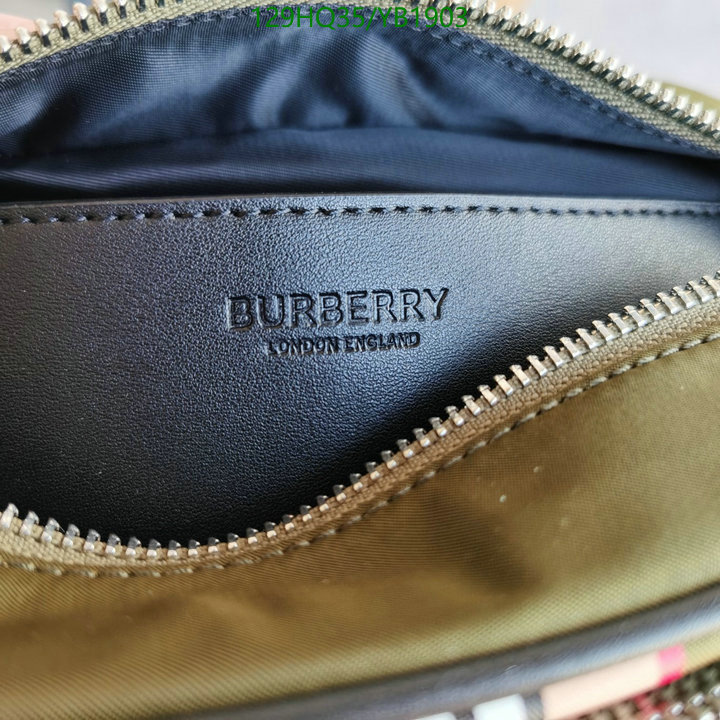 Burberry Bag-(Mirror)-Diagonal-,Code: YB1903,$: 129USD