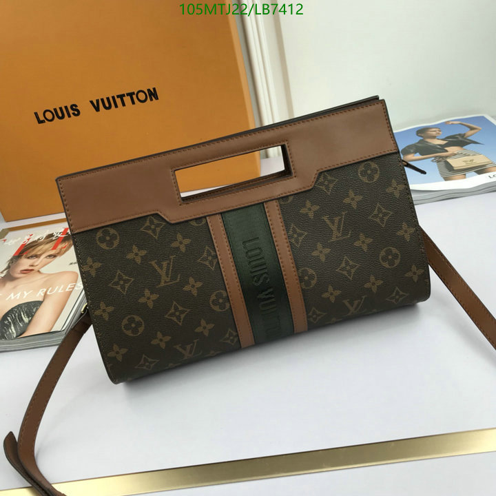 LV Bags-(4A)-Pochette MTis Bag-Twist-,Code: LB7412,$: 105USD