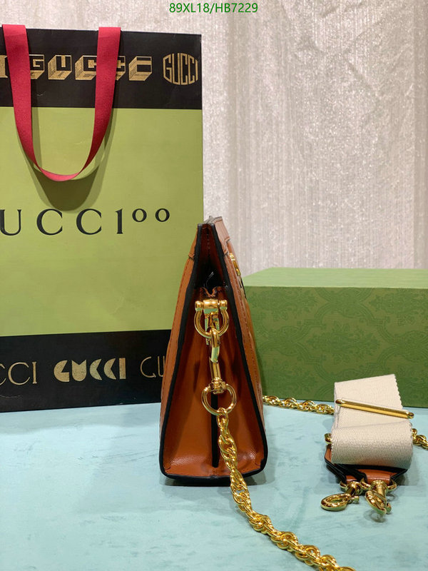 Gucci Bag-(4A)-Diagonal-,Code: HB7229,$: 89USD