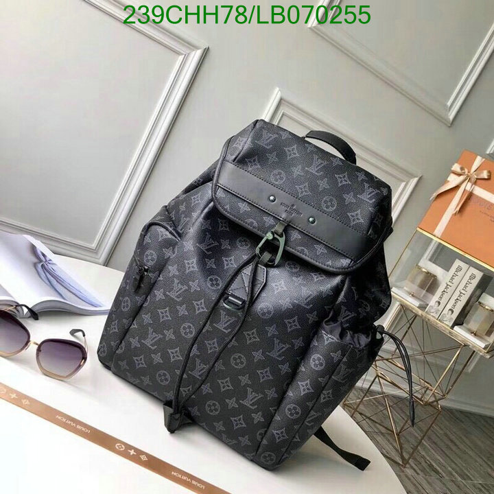 LV Bags-(Mirror)-Backpack-,Code: LB070255,$: 239USD