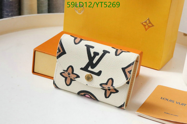 LV Bags-(Mirror)-Wallet-,Code: YT5269,$: 59USD