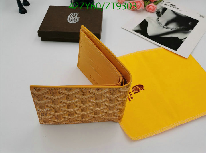 Goyard Bag-(4A)-Wallet-,Code: ZT9303,$: 42USD