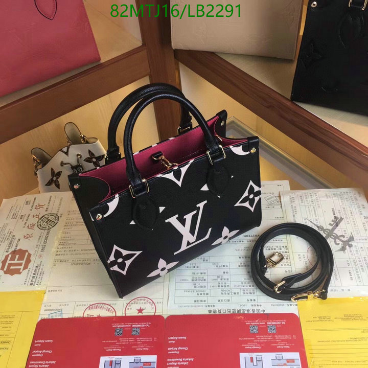 LV Bags-(4A)-Handbag Collection-,Code: LB2291,$: 82USD