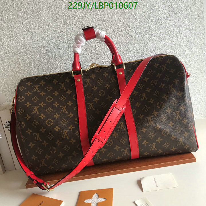 LV Bags-(Mirror)-Keepall BandouliRe 45-50-,Code: LBP010607,