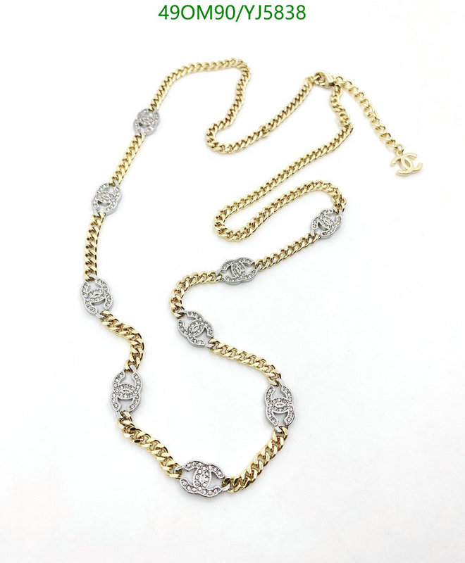 Jewelry-Chanel,Code: YJ5838,$: 49USD