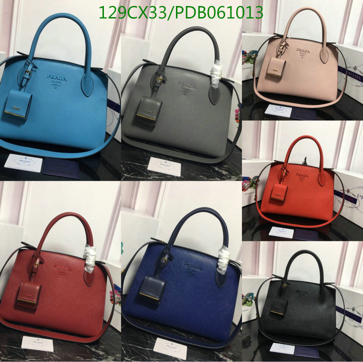 Prada Bag-(4A)-Handbag-,Code: PDB061013,$:129USD