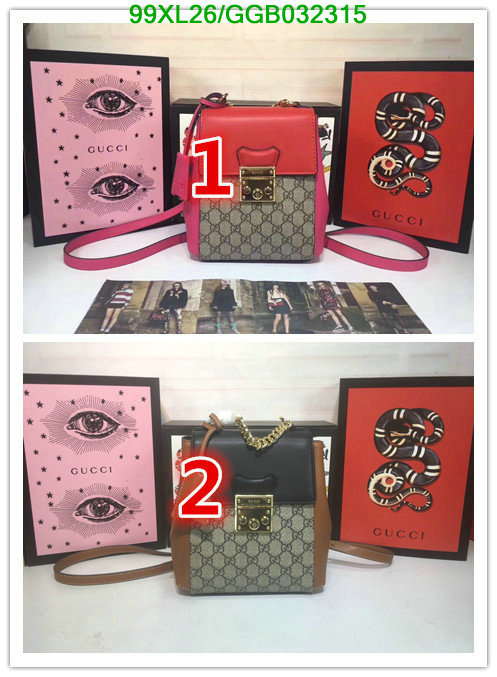 Gucci Bag-(4A)-Padlock-,Code: GGB032315,$: 99USD