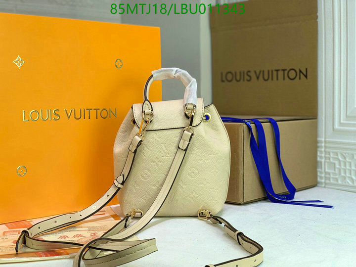 LV Bags-(4A)-Backpack-,Code: LBU011343,$: 85USD