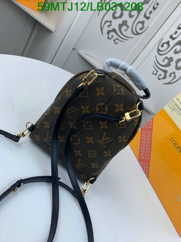 LV Bags-(4A)-Backpack-,Code: LB031208,$: 59USD