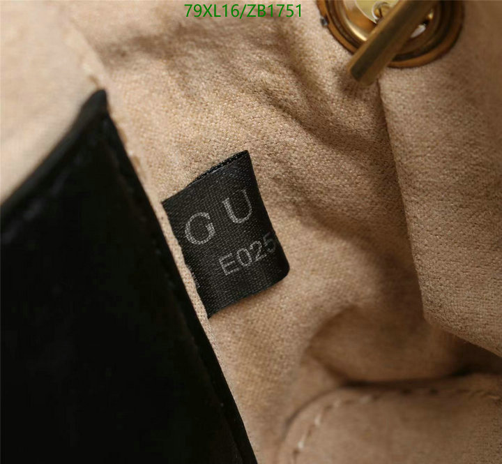 Gucci Bag-(4A)-Marmont,Code: ZB1715,$: 79USD