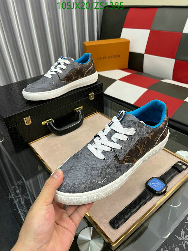 Men shoes-LV, Code: ZS1385,$: 105USD