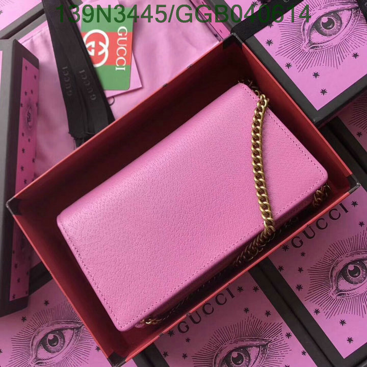 Gucci Bag-(Mirror)-Diagonal-,Code:GGB040614,