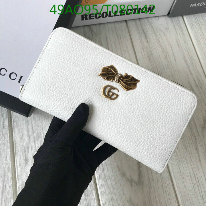 Gucci Bag-(4A)-Wallet-,Code: T080142,$:49USD