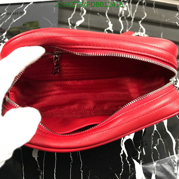 Prada Bag-(Mirror)-Diagonal-,Code: PDB012415,$:229USD