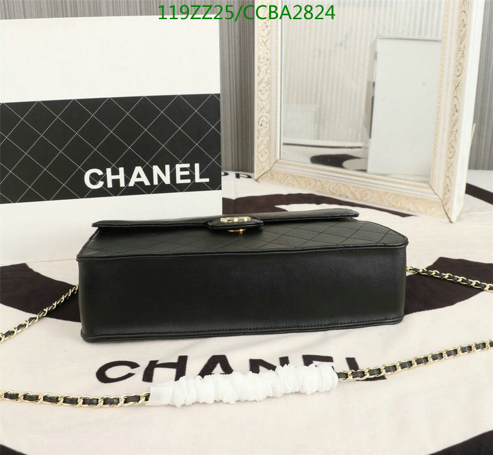 Chanel Bags ( 4A )-Diagonal-,Code: CCBA2824,$: 119USD