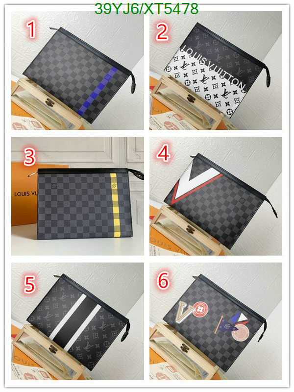 LV Bags-(4A)-Wallet-,Code: XT5478,$: 39USD