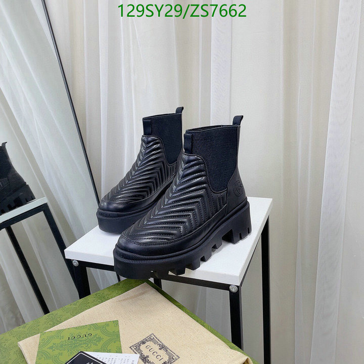 Women Shoes-Gucci, Code: ZS7662,$: 129USD