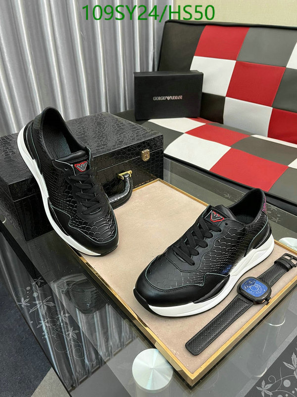 Men shoes-Armani, Code: HS50,$: 109USD