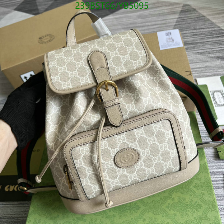 Gucci Bag-(Mirror)-Backpack-,Code: YB5095,$: 239USD