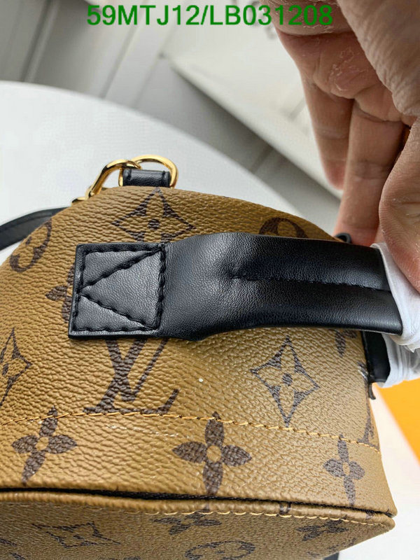 LV Bags-(4A)-Backpack-,Code: LB031208,$: 59USD