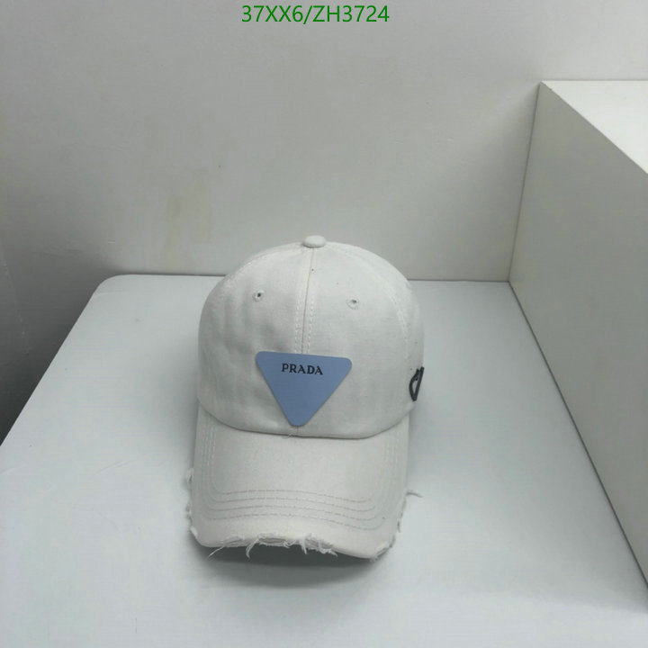 Cap -(Hat)-Prada, Code: ZH3724,$: 37USD