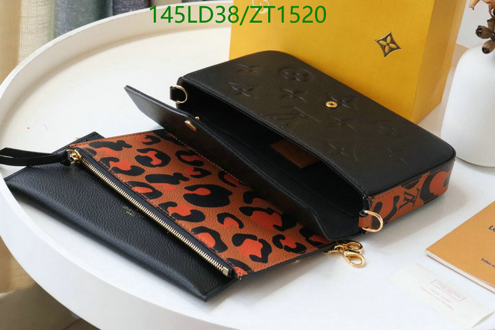 LV Bags-(Mirror)-Wallet-,Code: ZT1520,$: 145USD