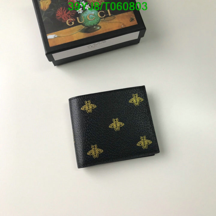 Gucci Bag-(4A)-Wallet-,Code: T060803,$: 39USD