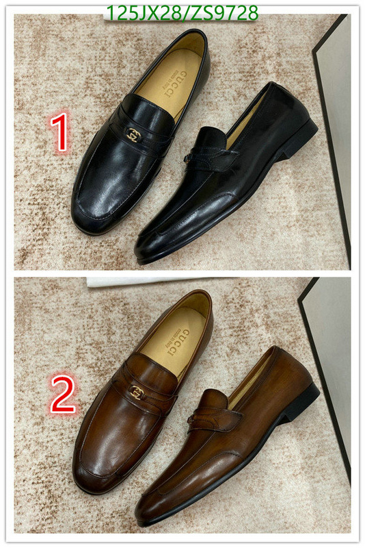 Men shoes-Gucci, Code: ZS9728,$: 125USD