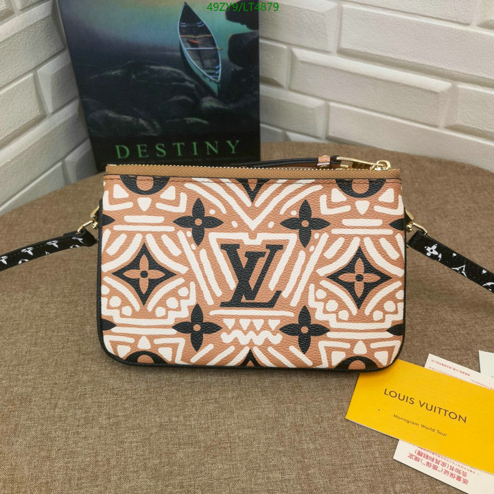 LV Bags-(4A)-Wallet-,Code: LT4879,$: 49USD