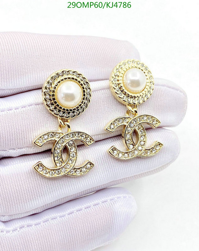 Jewelry-Chanel,Code: KJ4786,$: 29USD