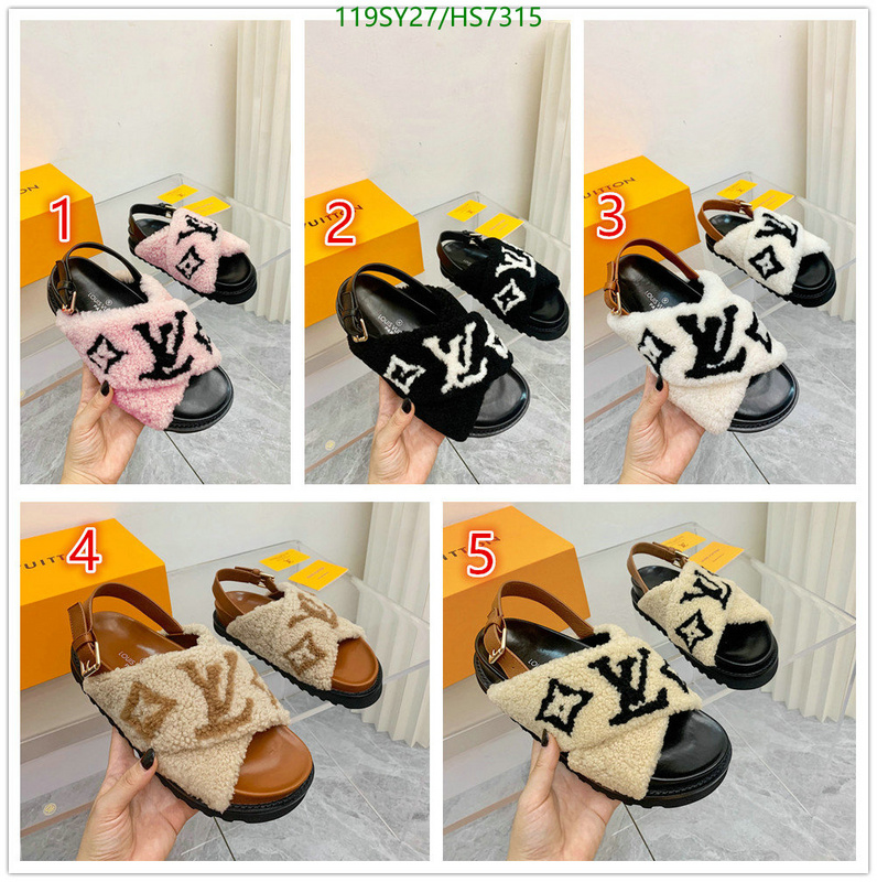 Women Shoes-LV, Code: HS7315,$: 119USD