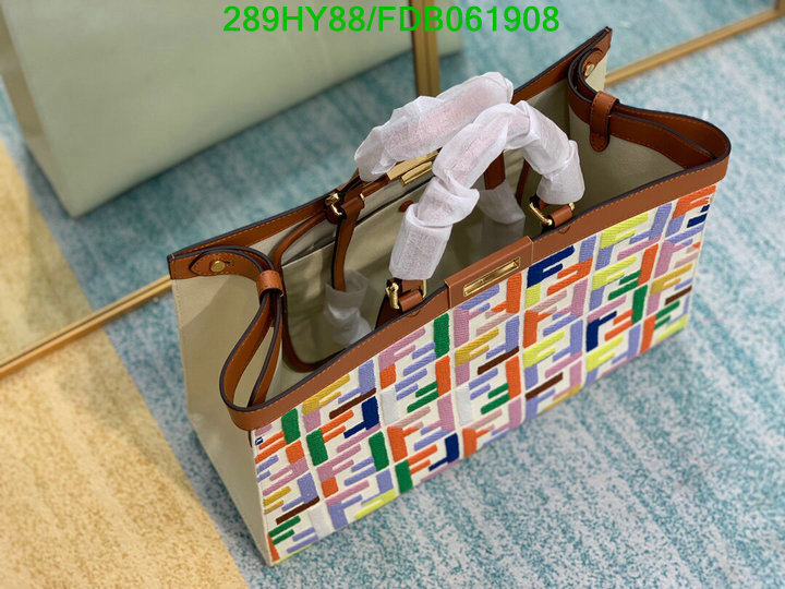 Fendi Bag-(Mirror)-Handbag-,Code: FDB061908,$: 289USD