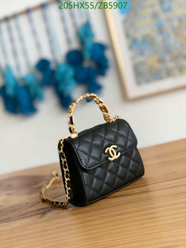 Chanel Bags -(Mirror)-Diagonal-,Code: ZB5907,$: 205USD