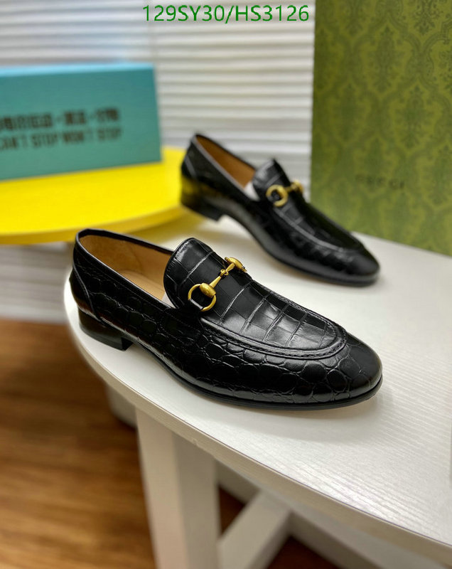 Men shoes-Gucci, Code: HS3126,$: 129USD