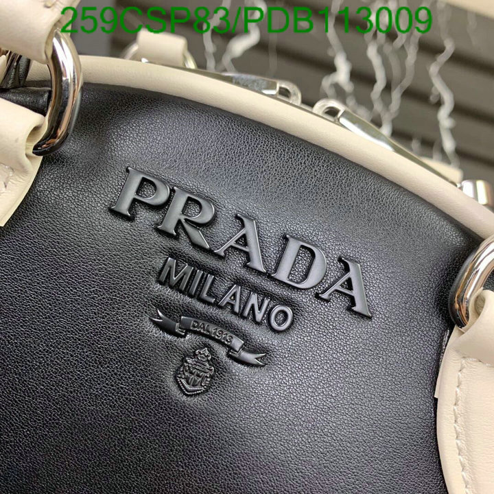 Prada Bag-(Mirror)-Handbag-,Code: PDB113009,$: 259USD