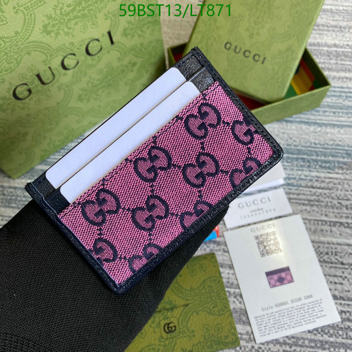 Gucci Bag-(Mirror)-Wallet-,Code: LTB871,$: 59USD