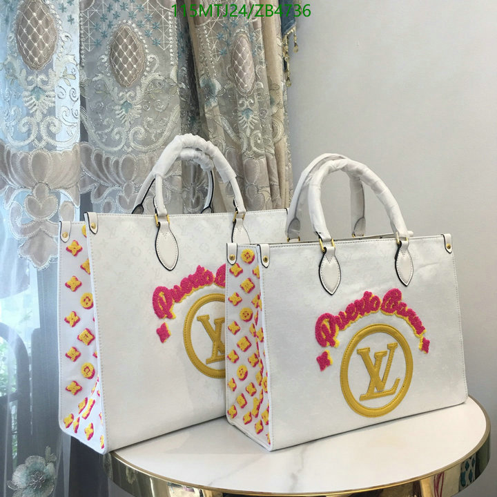 LV Bags-(4A)-Handbag Collection-,Code: ZB4736,