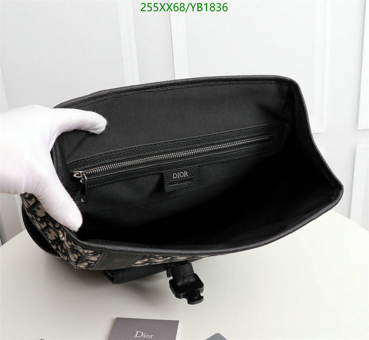 Dior Bags -(Mirror)-Backpack-,Code: YB1836,$: 255USD