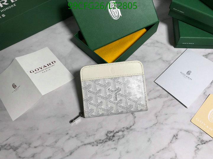 Goyard Bag-(Mirror)-Wallet-,Code: LT2805,$: 99USD