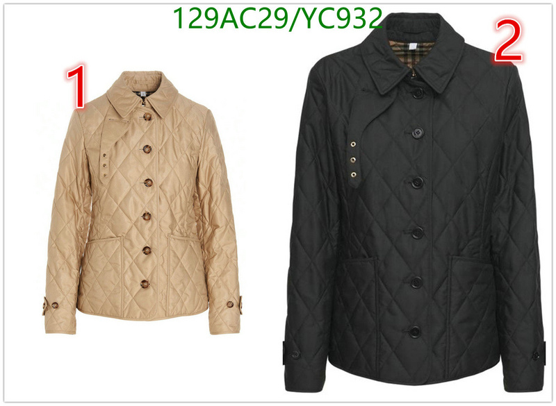 Down jacket Women-Burberry, Code: YC932,