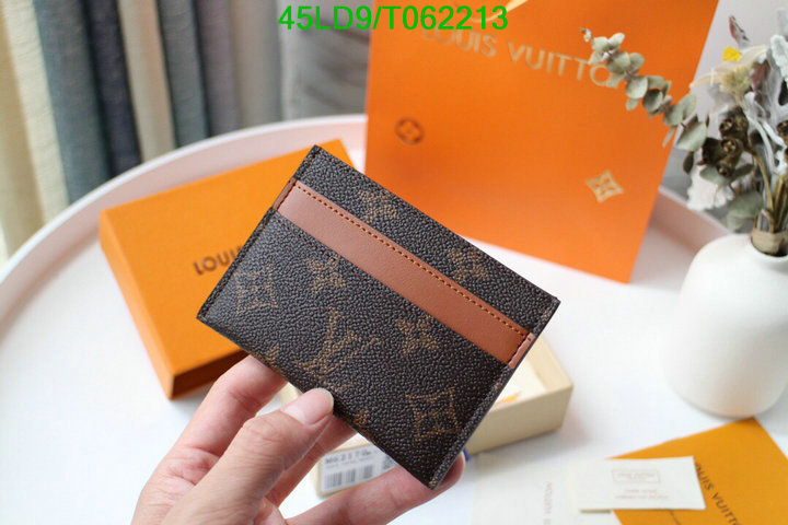 LV Bags-(Mirror)-Wallet-,Code: T062213,$: 45USD