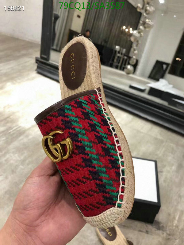 Women Shoes-Gucci, Code: SA3587,$: 79USD