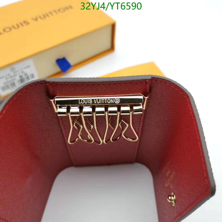 LV Bags-(4A)-Wallet-,Code: YT6590,$: 32USD