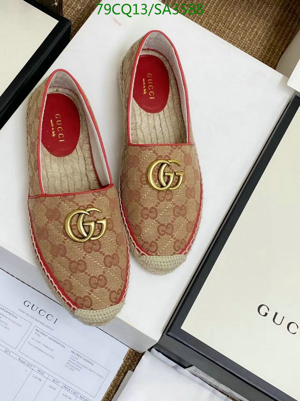 Women Shoes-Gucci, Code: SA3588,$: 79USD