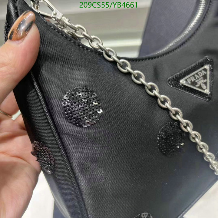 Prada Bag-(Mirror)-Re-Edition 2005,Code: YB4661,$: 209USD