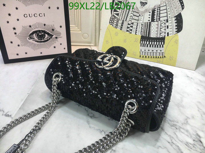 Gucci Bag-(4A)-Marmont,Code: LB2067,$: 99USD