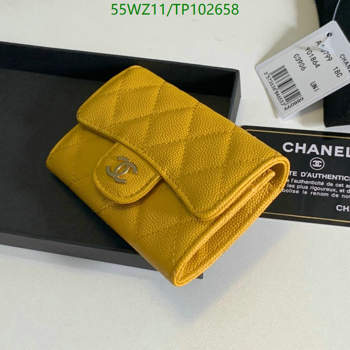 Chanel Bags ( 4A )-Wallet-,Code: TP102658,$: 55USD